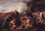 Benjamin West The Death of General Wolfe Spain oil painting artist